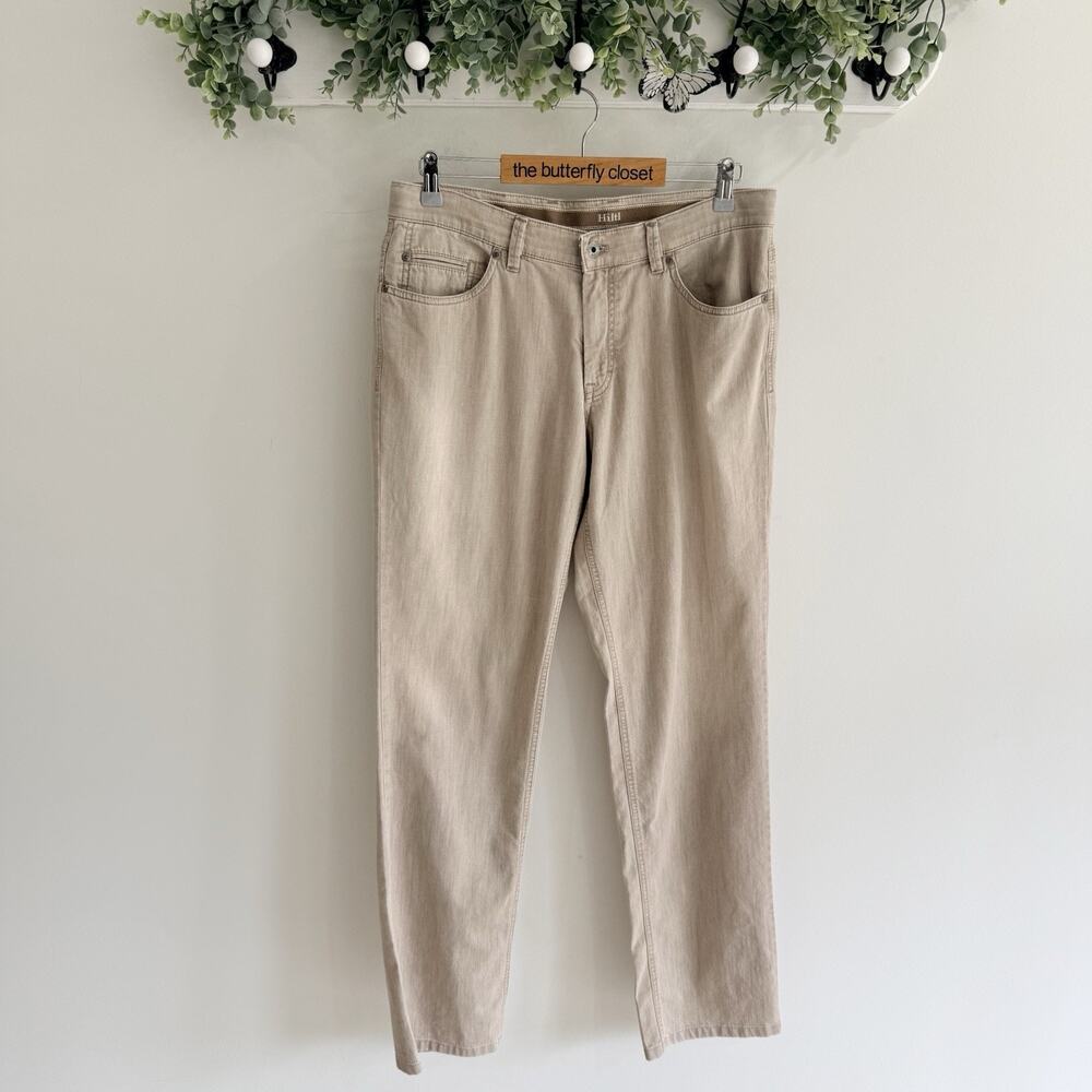 Hiltl The Ultimate Trouser Brown Jeans Straight Leg Size M